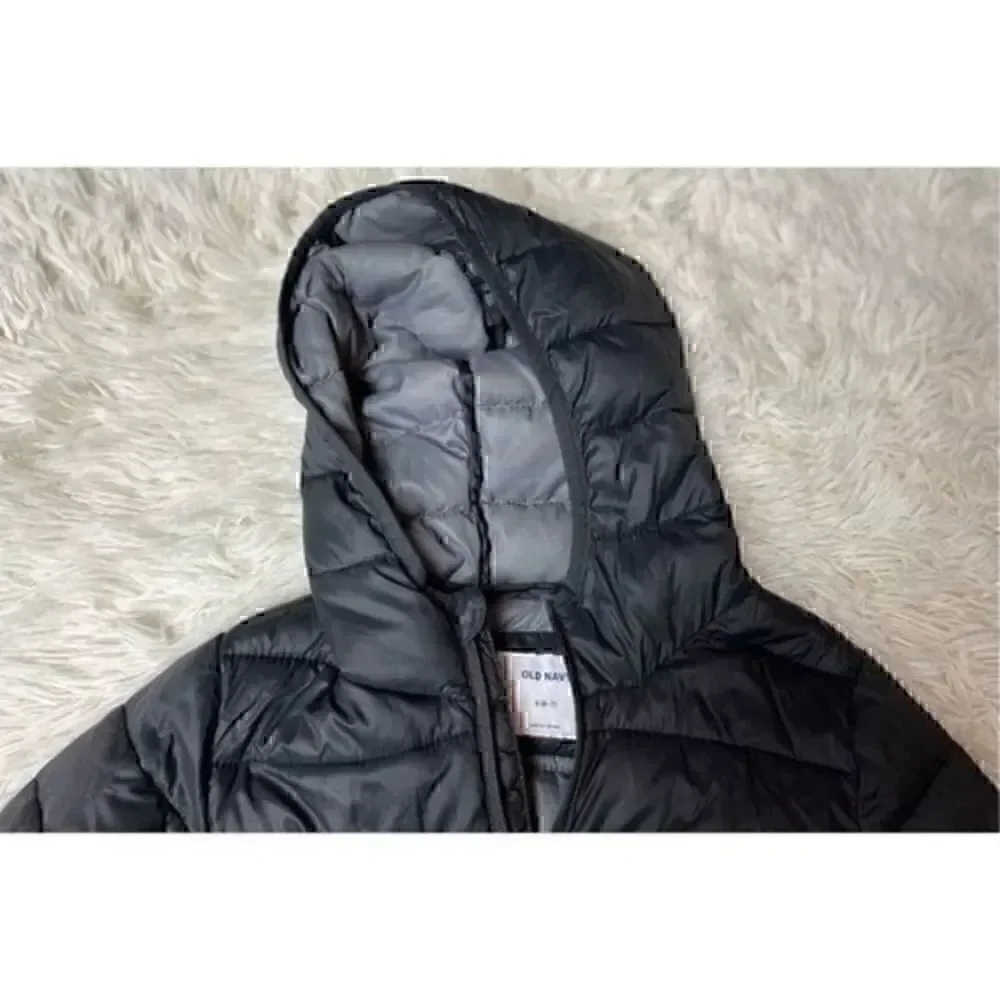 EUC Black Puffer Jacket by Old Navy Boys Size 6-7